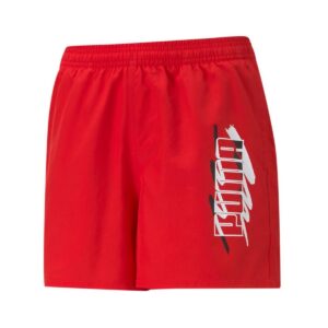 Costume Boxer Bimbo Puma Bambini Costumi 586978 Hight Risk Red