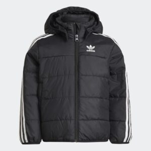Giubbino Bimbo C/cappuccio Adidas Bambini Giubbotti HK2960 Black