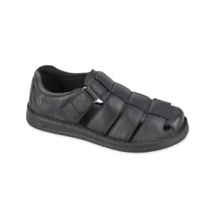 Sandalo Uomo C/velcro Valleverde Uomo Sandali 36936 Nero