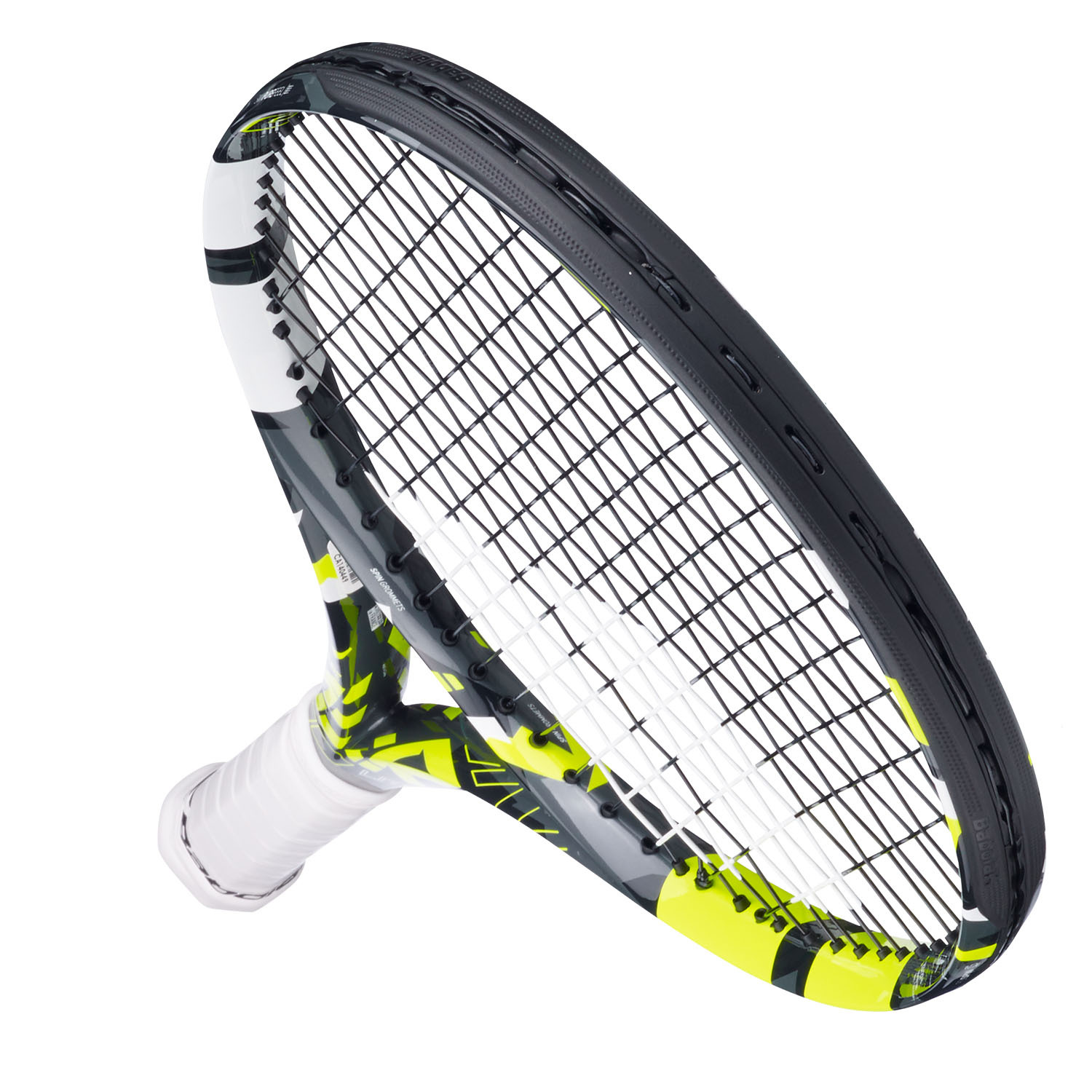 Pure Aero Lite Unstrung No Cover Babolat Accessori Tennis 101491 PROMO Grigio/giallo/bianco