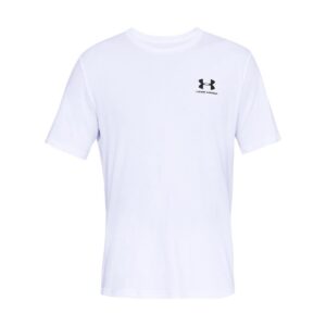 Ua Sportstyle Tee Shirt Uomo Man/corta Under Armour Uomo T-Shirt 77-1326799 Wht/blk