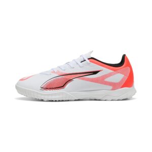 Ultra 5 Play Tt-Scarpa Calcetto Uomo Puma Uomo Calcetto 108331 P.white/p.black/glowing Red