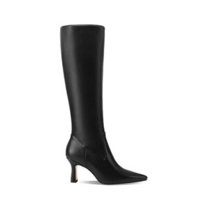 Stivale Donna Con Zip Queen Helena Donna Stivali K4077 Black