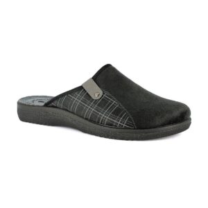 Pantofola Uomo In Blu Uomo Pantofole DG-17 Nero