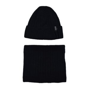 Set Collo/cappello 100% Acrilico Coveri Collection Accessori Cappelli 253203 Black