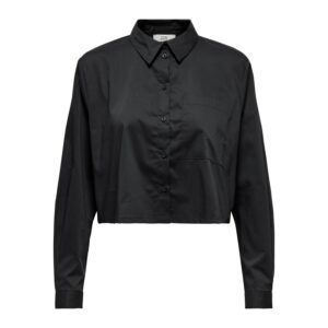 Mio L/s-Camicia Donna Jacqueline De Yong Donna Camicie 15363677 Black