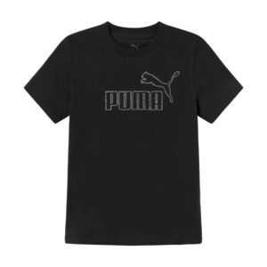 T-Shirt Bimba Man/corta Puma Bambini T-Shirt 693852 Puma Black