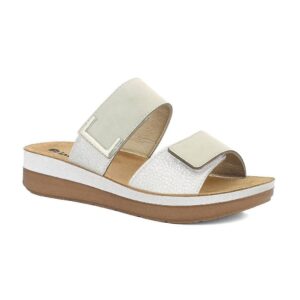 Ciabatta Donna Con Velcro In Blu Donna Ciabatte FT-29 Ghiaccio