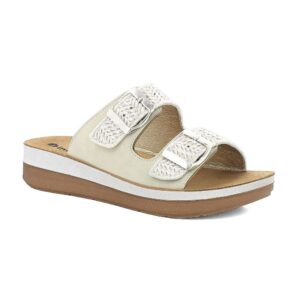Ciabatta Donna Con Fibbie In Blu Donna Ciabatte FT-28 Ghiaccio