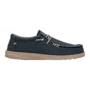 Wally Braided-Scarpa Uomo C/lacci Hey Dude Uomo Scarpe 40003 Blue Nights
