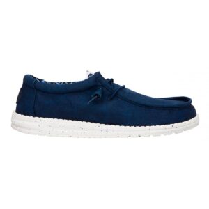 Wally Canvas-Scarpa Uomo C/lacci Hey Dude Uomo Scarpe 40700 Navy