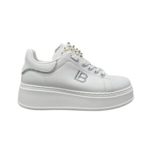Scarpa Donna Con Lacci Laura Biagiotti Donna Scarpe 9617 CALF PROMO White