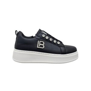 Scarpa Donna Con Lacci Laura Biagiotti Donna Scarpe 9618 CALF PROMO Black
