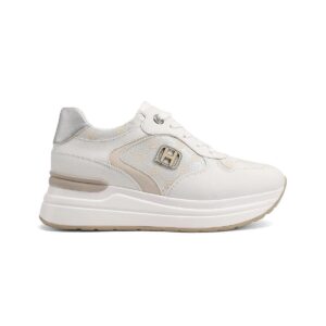 Sneakers Con Lacci Donna Queen Helena Donna Scarpe X34-21 White