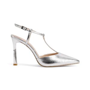 DecolletÉ Donna Con Fibbia Queen Helena Donna Decolte K4511 Silver