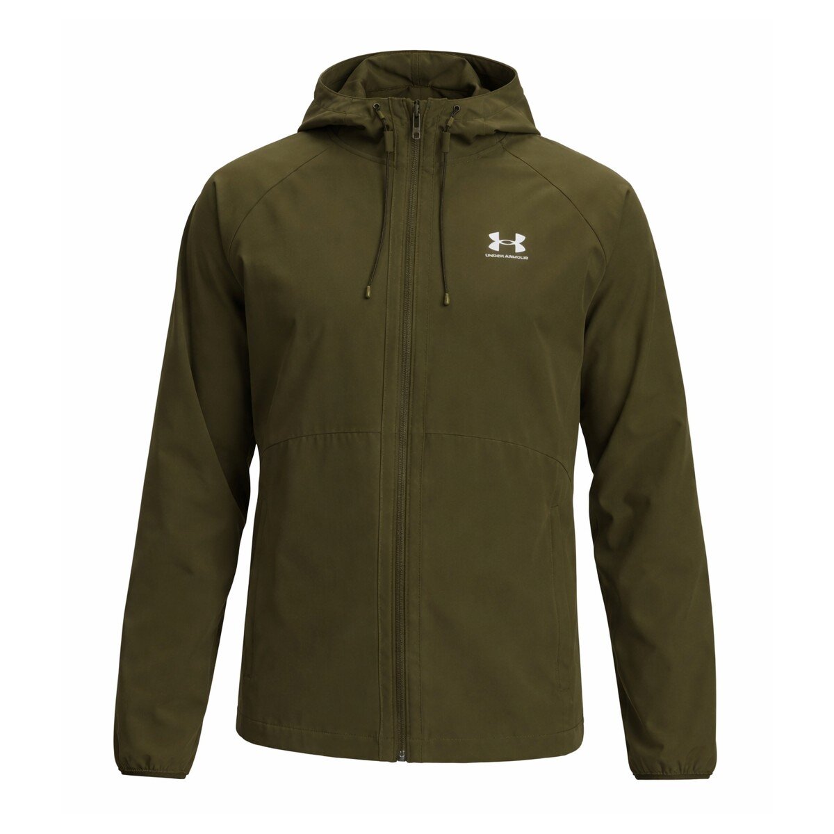 Giacca Uomo Zip Lunga Con Cappuccio Under Armour Uomo Giacche 77-6003001 Clay Green