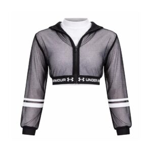 Heatgear Mesh Giacca Cropped Donna Under Armour Donna Giacche 77-6012295 Ultimate Black
