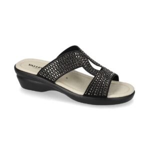 Ciabatta Donna Valleverde Donna Ciabatte 25309 Nero