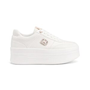 Sneakers Con Lacci Donna Queen Helena Donna Scarpe X34-8 White