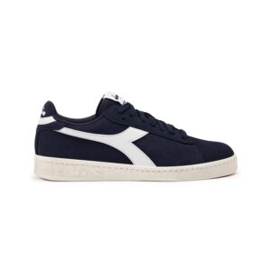 Game L Low Suede Waxed-Scarpa Unisex Diadora Donna Scarpe 181202 PROMO Blu Profondo
