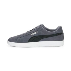 Puma Smash 3.0-Scarpa Uomo C/lacci Puma Uomo Scarpe 390984 Gray Tile/p.black/puma White