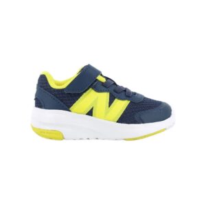 578-Scarpa Running Bimbo Con Velcro New Balance Bambini Scarpe I57871V Navy/yellow