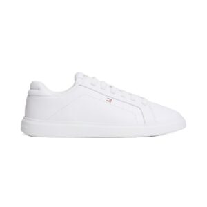 Th Icon Cour Light-Sneakers Lacci Donna Tommy Hilfiger Donna Scarpe FW0FW08948YBS White