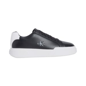 Chunky Cupsole Laceup Lth-Sneakers Uomo Calvin Klein Uomo Scarpe YM0YM0134406W Black/white/black