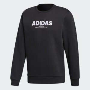 Felpa Uomo Girocollo Adidas Uomo Felpe CZ9075 Black