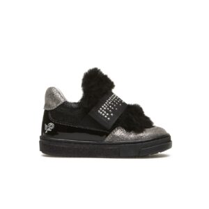 Scarpa Bimba C/velcro Primigi Bambini Scarpe 2406200 18/26 Nero/nero