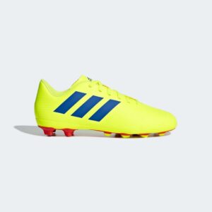 Nemeziz 18.4 Fxg J Scarpa Calcio Junior Adidas Bambini Calcio CM8509 Syello/fooblu/actred