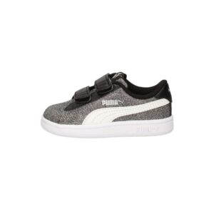 Puma Smash V2 Glitz Glam V Ps Scarpa Bim Puma Bambini Scarpe 367378 19/20 04-Puma Black/puma White