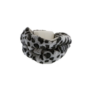 Collo 100% Poliestere Coveri Collection Accessori Colli 192150 Col.1-Grigio/nero