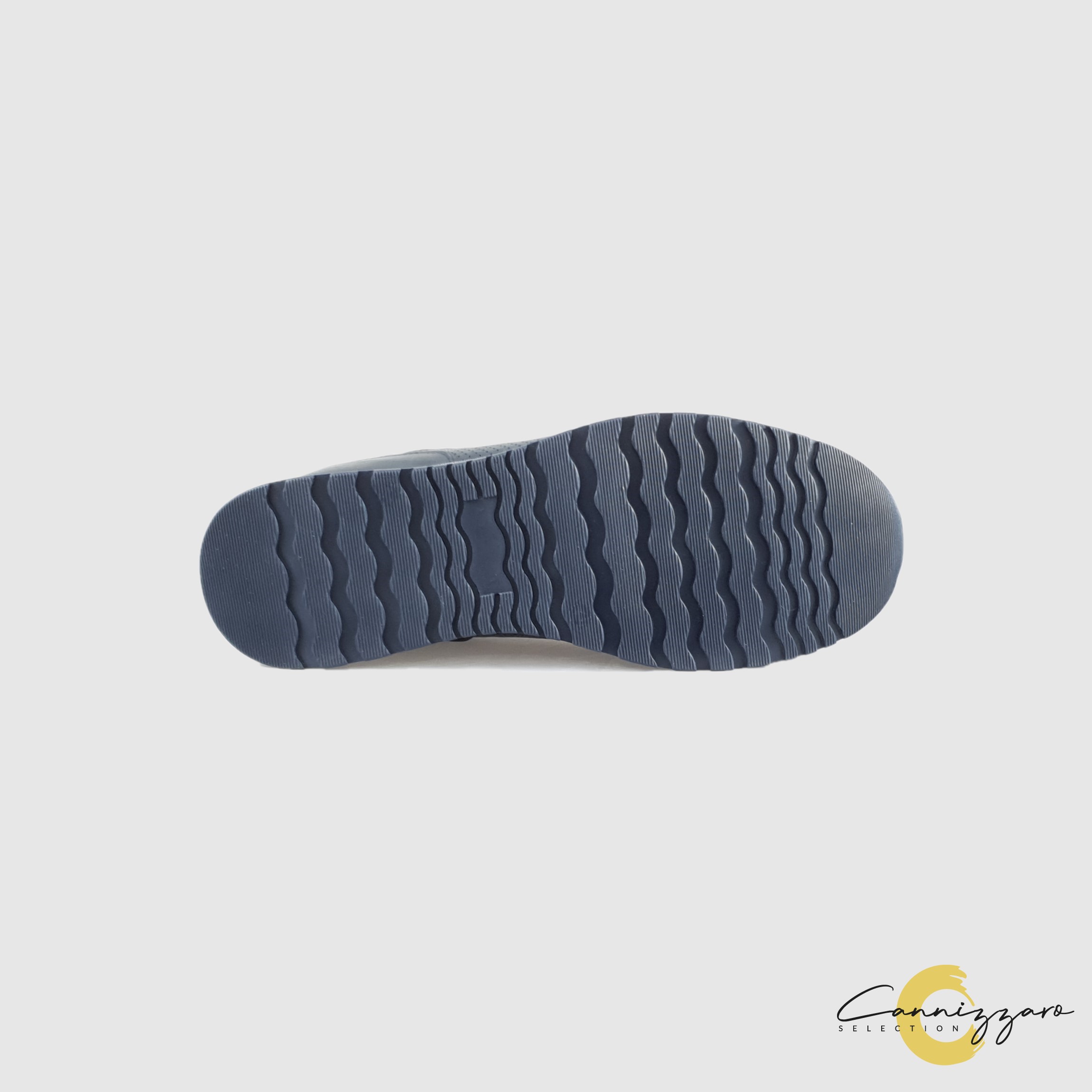 Scarpa Uomo Pelle C/lacci Cannizzaro Selection Uomo Scarpe 507 CRUST Blu