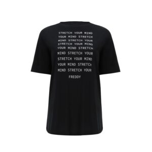 T-Shirt Donna Man/corta Freddy Donna T-Shirt S0WBCT4 N-Black
