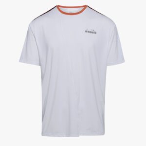 T-Shirt Uomo Running Diadora Uomo T-Shirt 176823 PROMO Bianco Ottico