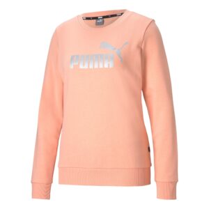 Felpa Donna Girocollo Puma Donna Felpe 586894 Apricot Blush/silver