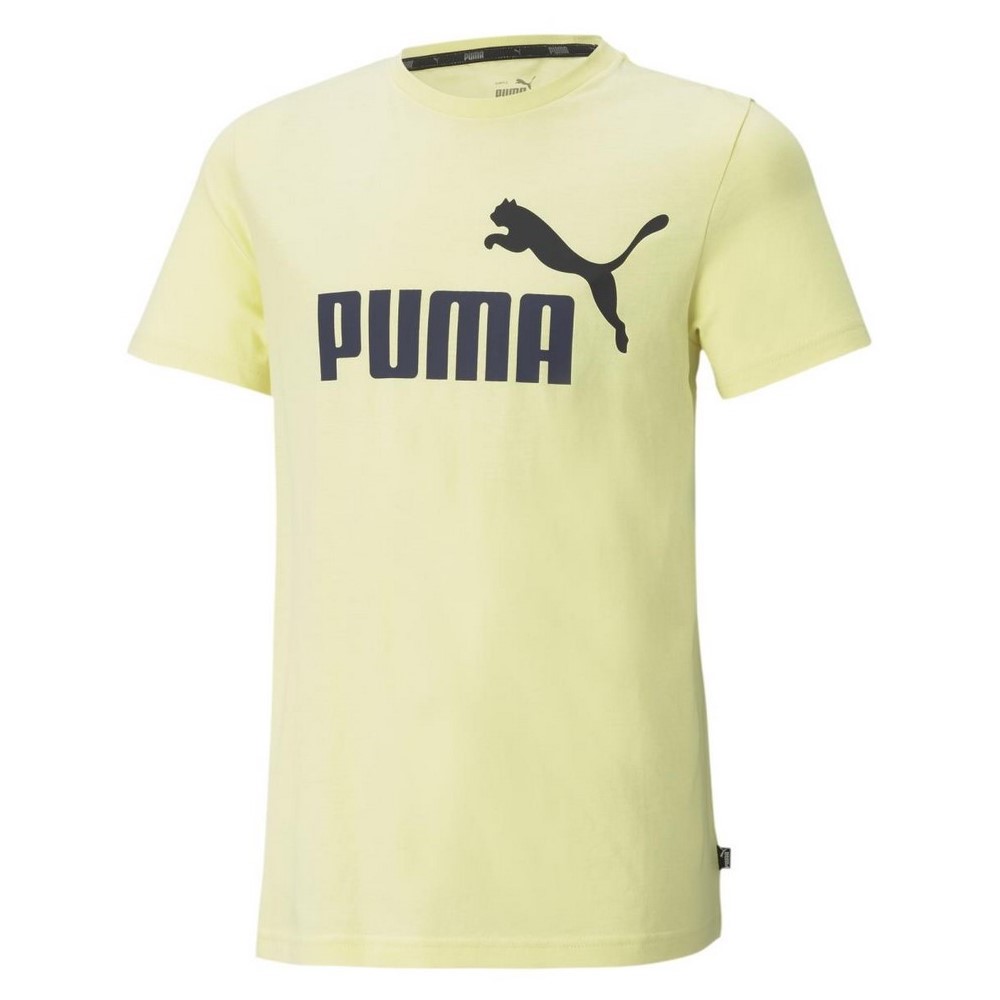 T-Shirt Bimbo Man/corta Puma Bambini T-Shirt 586985 Yellow Pear