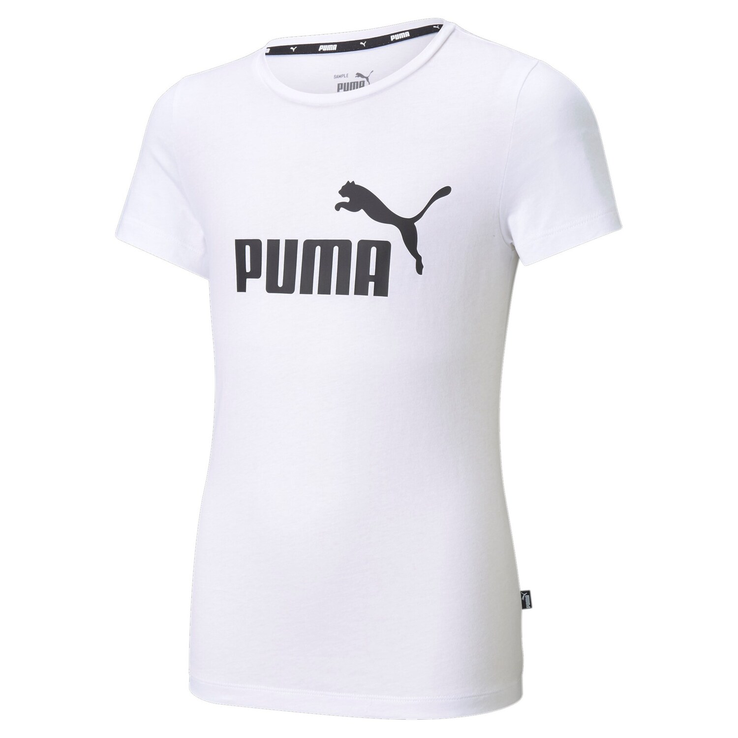 T-Shirt Bimba Man/corta Puma Bambini T-Shirt 587029 Puma White