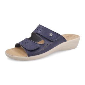 Ciabatta Donna C/velcro Fly Flot Donna Ciabatte T4A5663 Blu