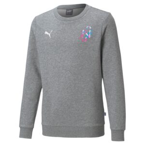 Felpa Bimbo Neymar Jr Puma Bambini Felpe 605563 Medium Gray Heather