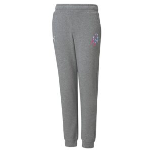 Pantalone Bimbo Neymar Jr Puma Bambini Pantaloni 605565 Medium Gray Heather