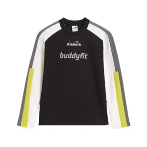 Felpa Uomo Buddyfit Diadora Uomo Felpe 178780 PROMO Nero