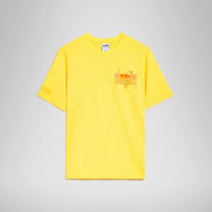 T-Shirt Manifesto Diadora Uomo T-Shirt 178208 Giallo Regno