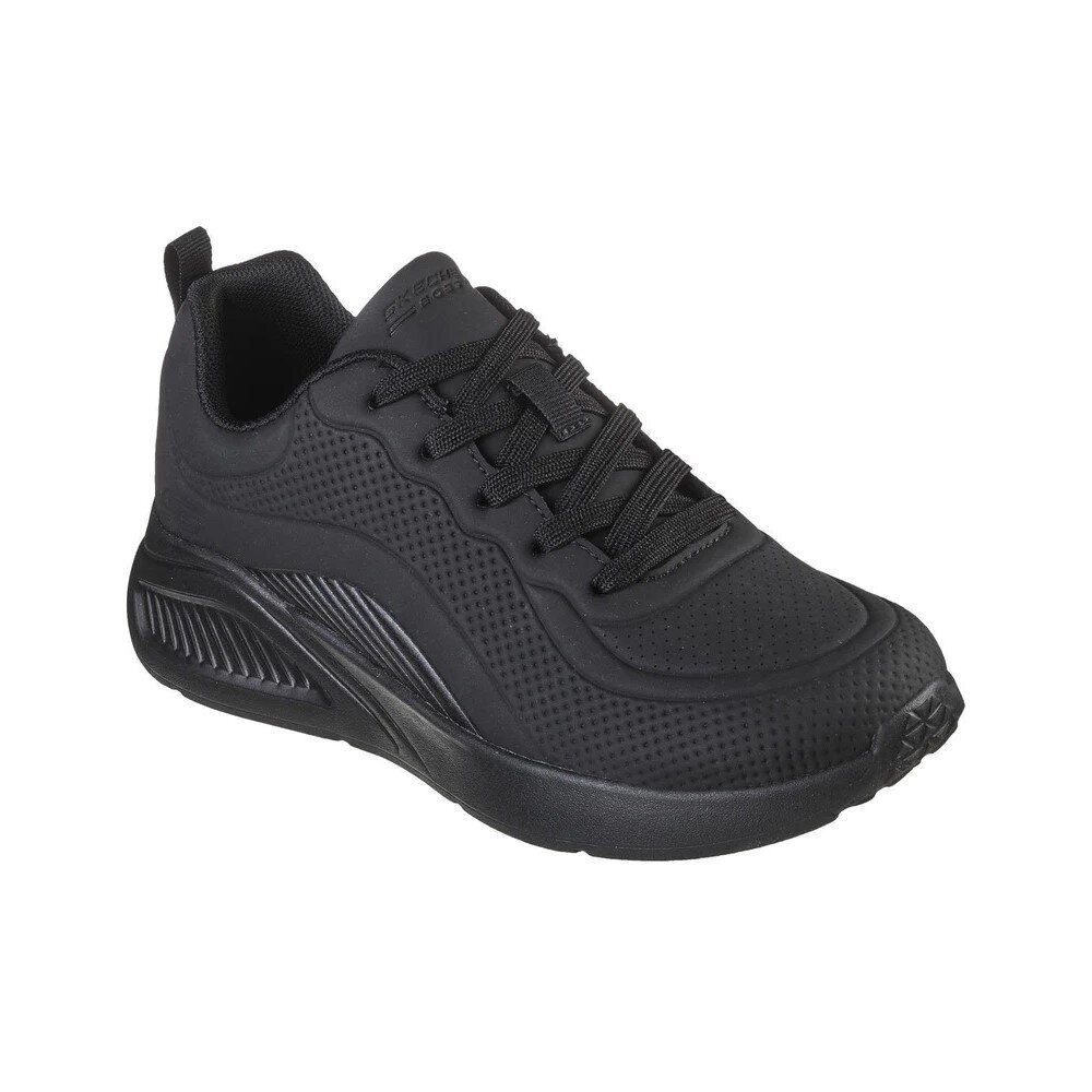 Scarpa Donna Con Lacci Skechers Donna Scarpe 117151 Black