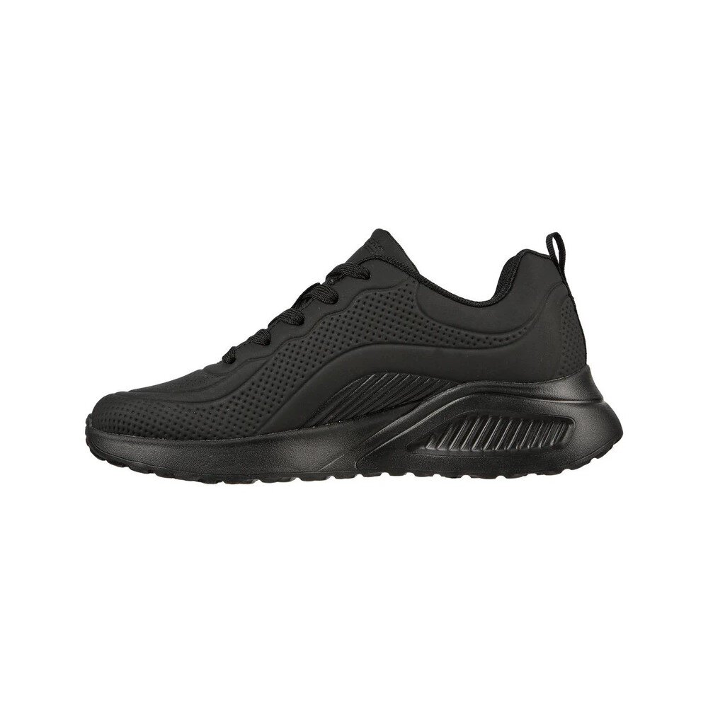 Scarpa Donna Con Lacci Skechers Donna Scarpe 117151 Black