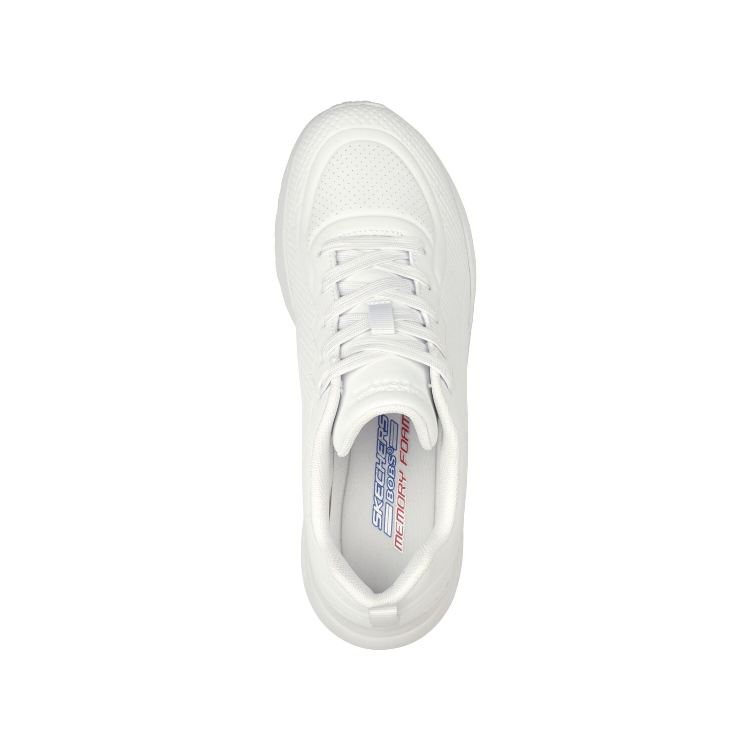 Scarpa Donna Con Lacci Skechers Donna Scarpe 117151 White
