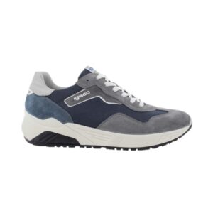 Scarpa Uomo C/lacci Igi&co Uomo Scarpe 1628200 Grafite