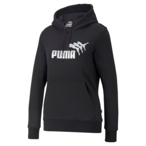 Felpa Donna C/cappuccio Puma Donna Felpe 674087 Puma Black