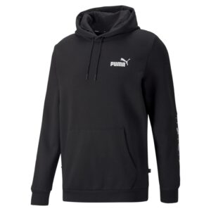 Felpa Uomo C/cappuccio Puma Uomo Felpe 849040 Puma Black